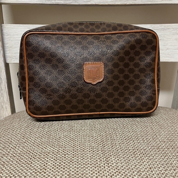 Celine Brown Toiletry Bag - Picture 1 of 13